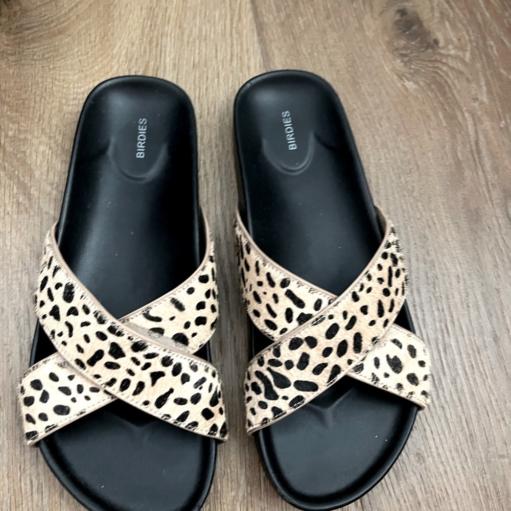 Birdies Animal Print Sandals